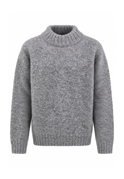 OVERD MAGLIONE LUPETTO GRIGIO MELANGE Bambini e ragazzi OK1944SMG.GRIG_