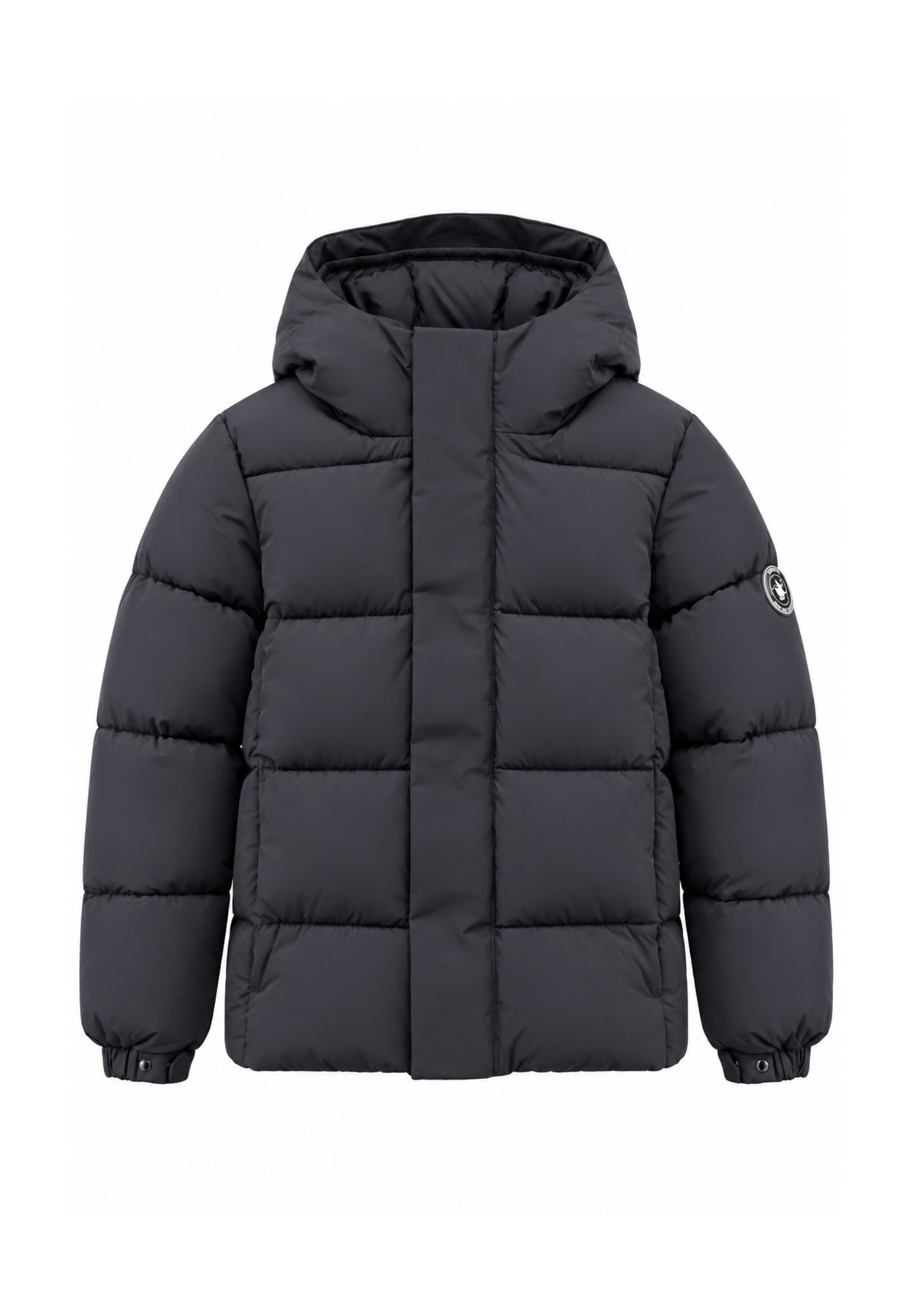 Save the Duck GIUBBOTTO GRIGIO INVERNALE CON CAPPUCCIO Bambini e ragazzi 03-P31888B.GRIG_