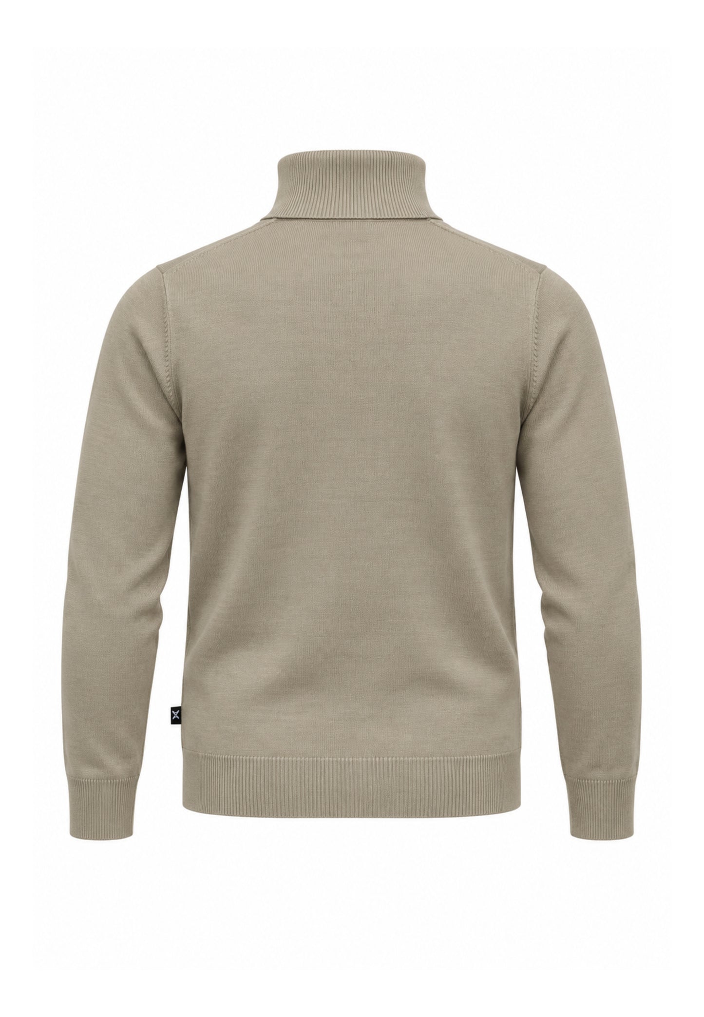 John Richmond LUPETTO BEIGE SAGOMATO CON LOGO RICAMATO Uomo UMA26168LU.BEIGE_