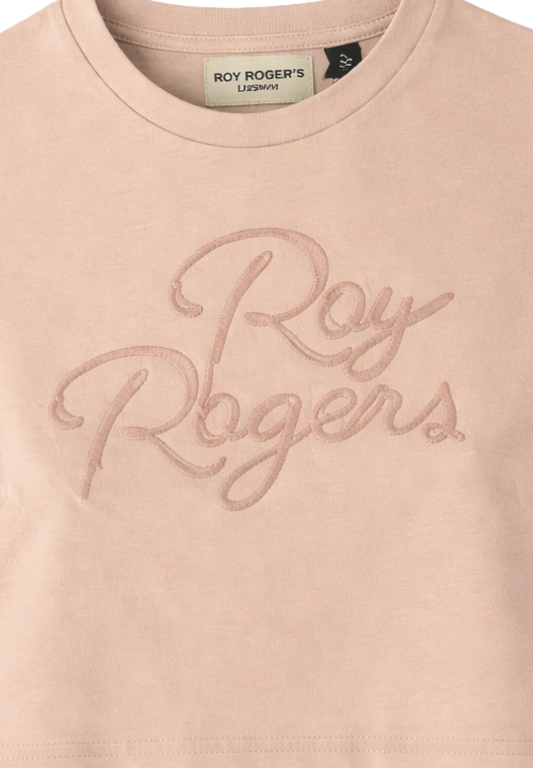 Roy Roger's Tshirt ROSA bambina modello crop Bambine e ragazze RG176.ROSA_
