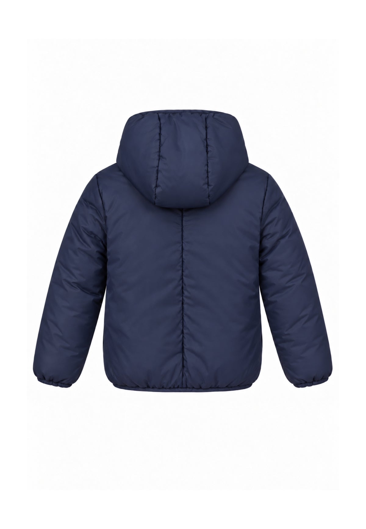 Refrigue GIUBBOTTO BLU DOUBLE FACE CON CAPPUCCIO Bambini e ragazzi 28UXO00058.BLU_