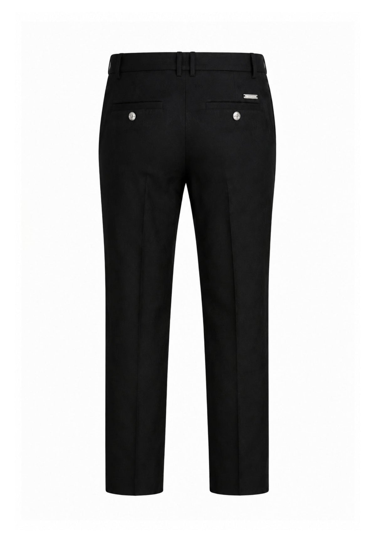 John Richmond pantalone NERO CON STAMPA LOGO TONO SU TONO Bambini e ragazzi rba26101pa.ne_