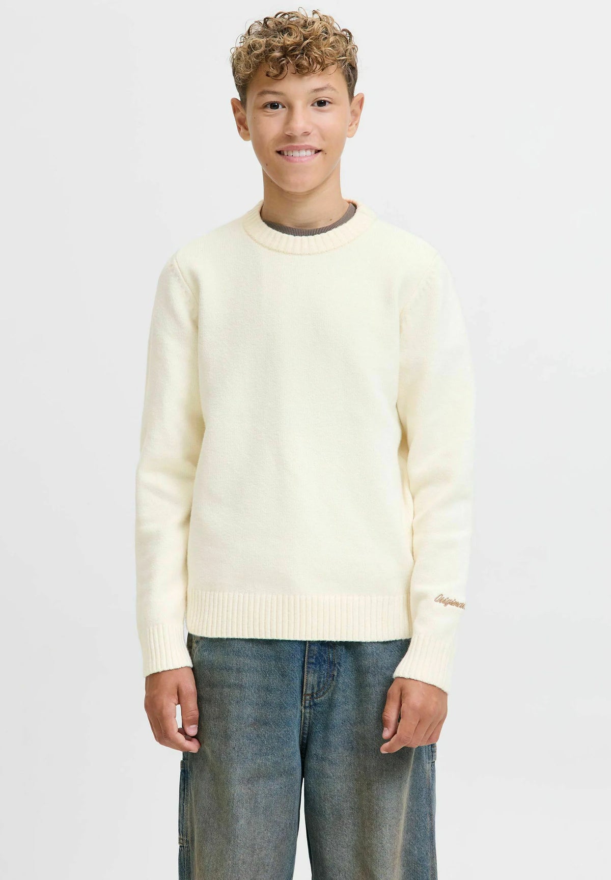 Jack & Jones maglia Bambini e ragazzi 12283346.panna_