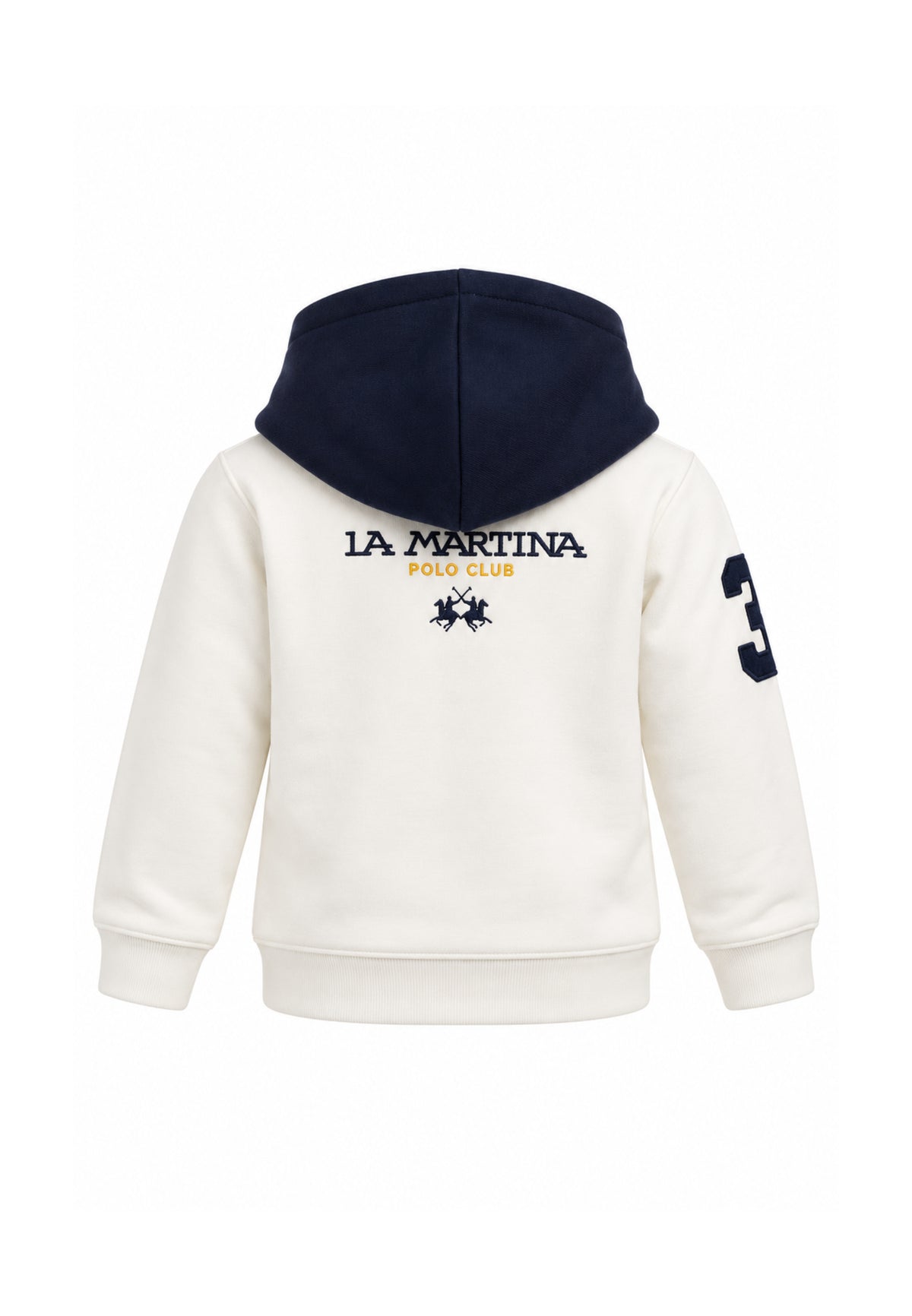 LA MARTINA completo PANNA CON FELPA CAPPUCCIO Bambini e ragazzi MAB0086.PANNA_