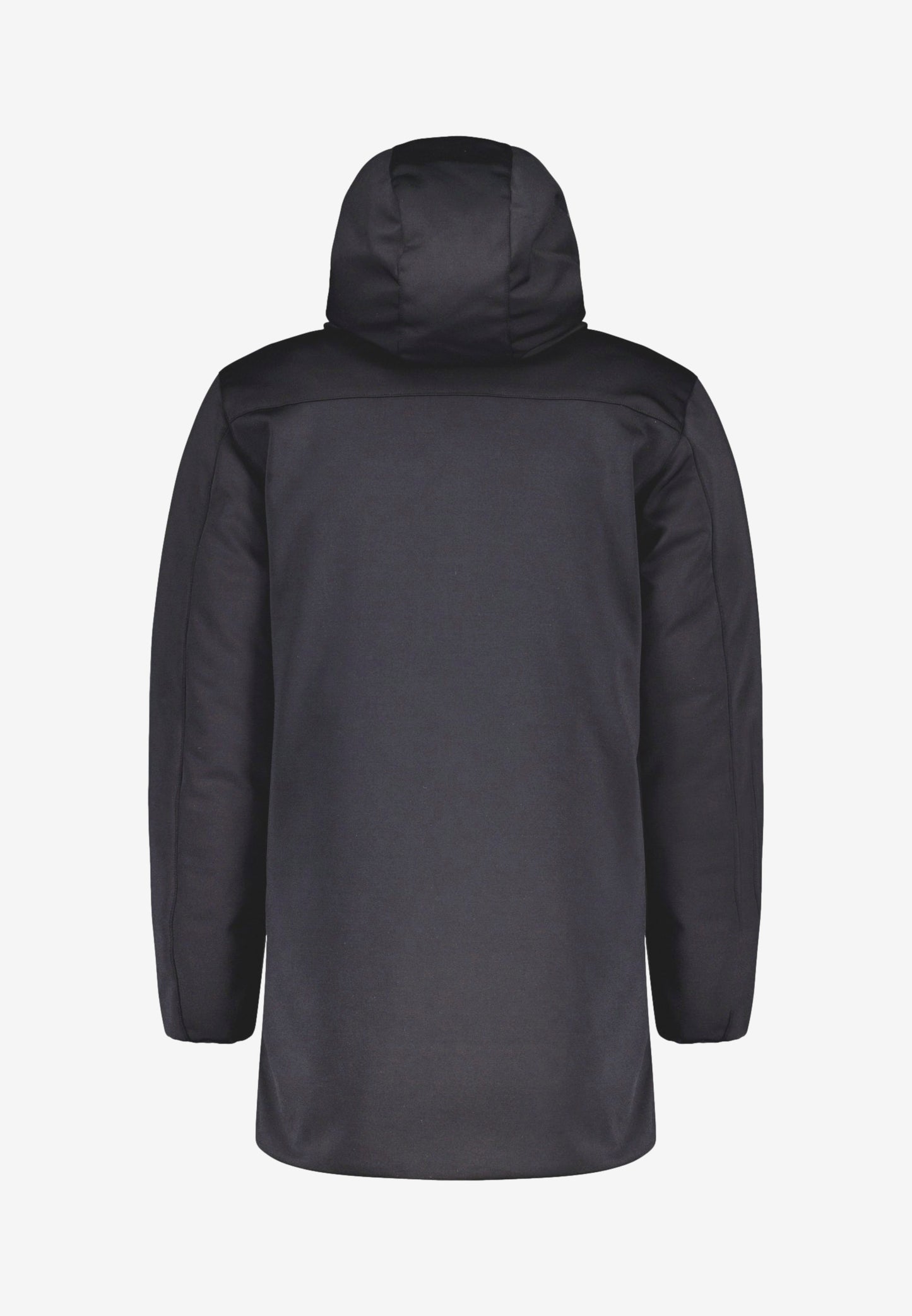 Ciesse Piumini Herdo 2.0 giubbotto lungo da uomo nero con cappuccio