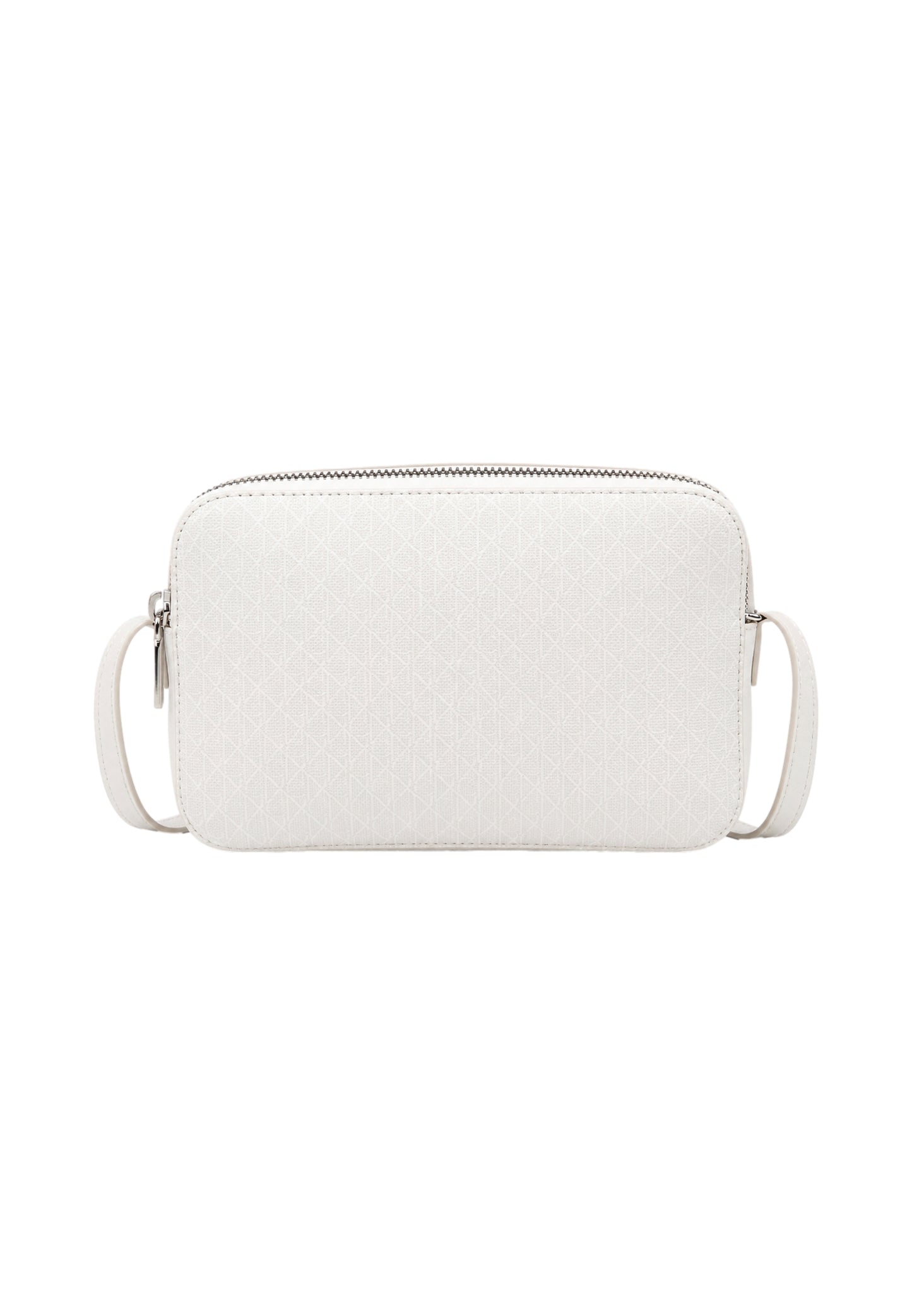 Calvin Klein borsa ecru donna logo all over