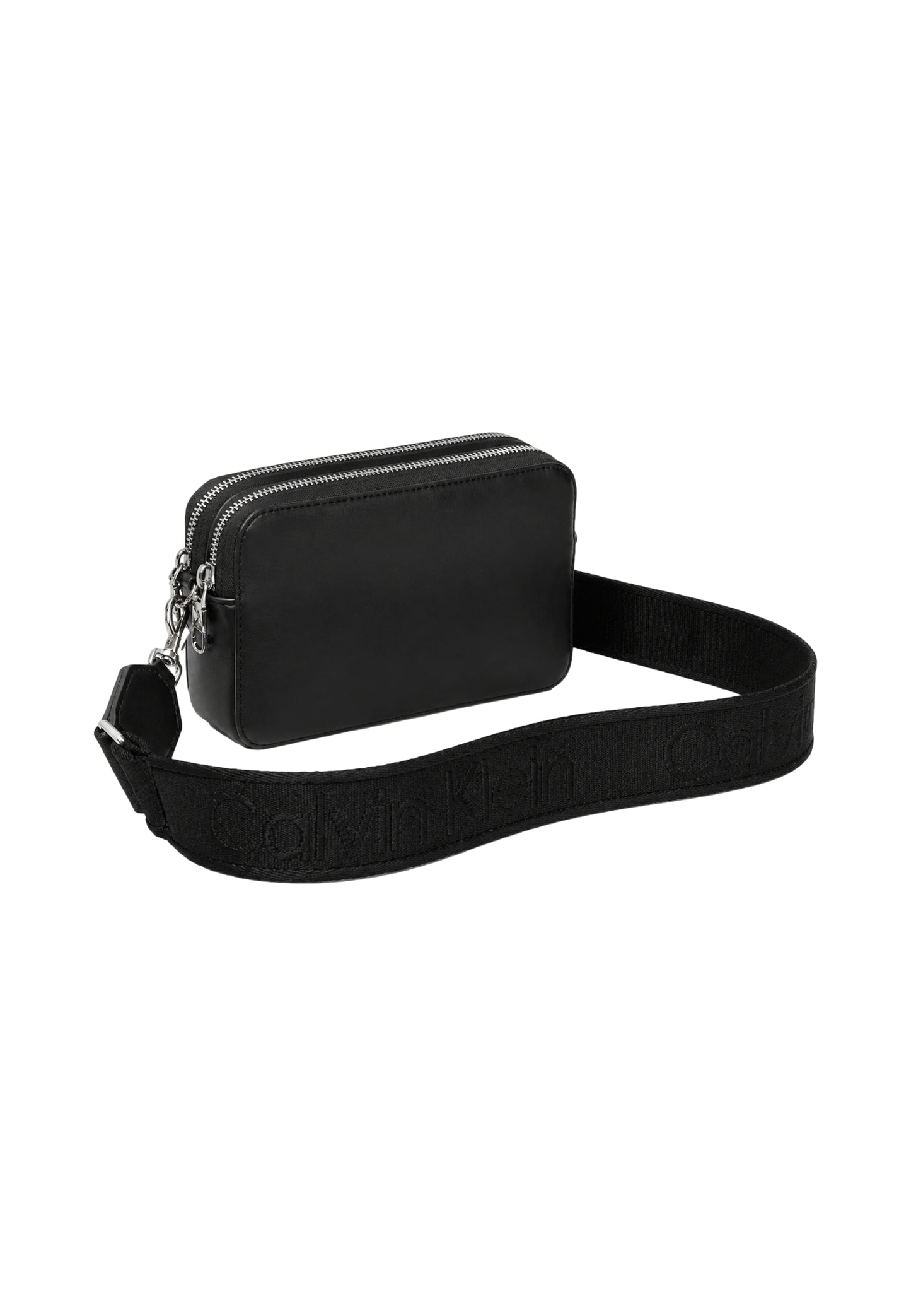 Calvin Klein borsa nera donna mini logo | Misure: 12 x 18 x 5 cm