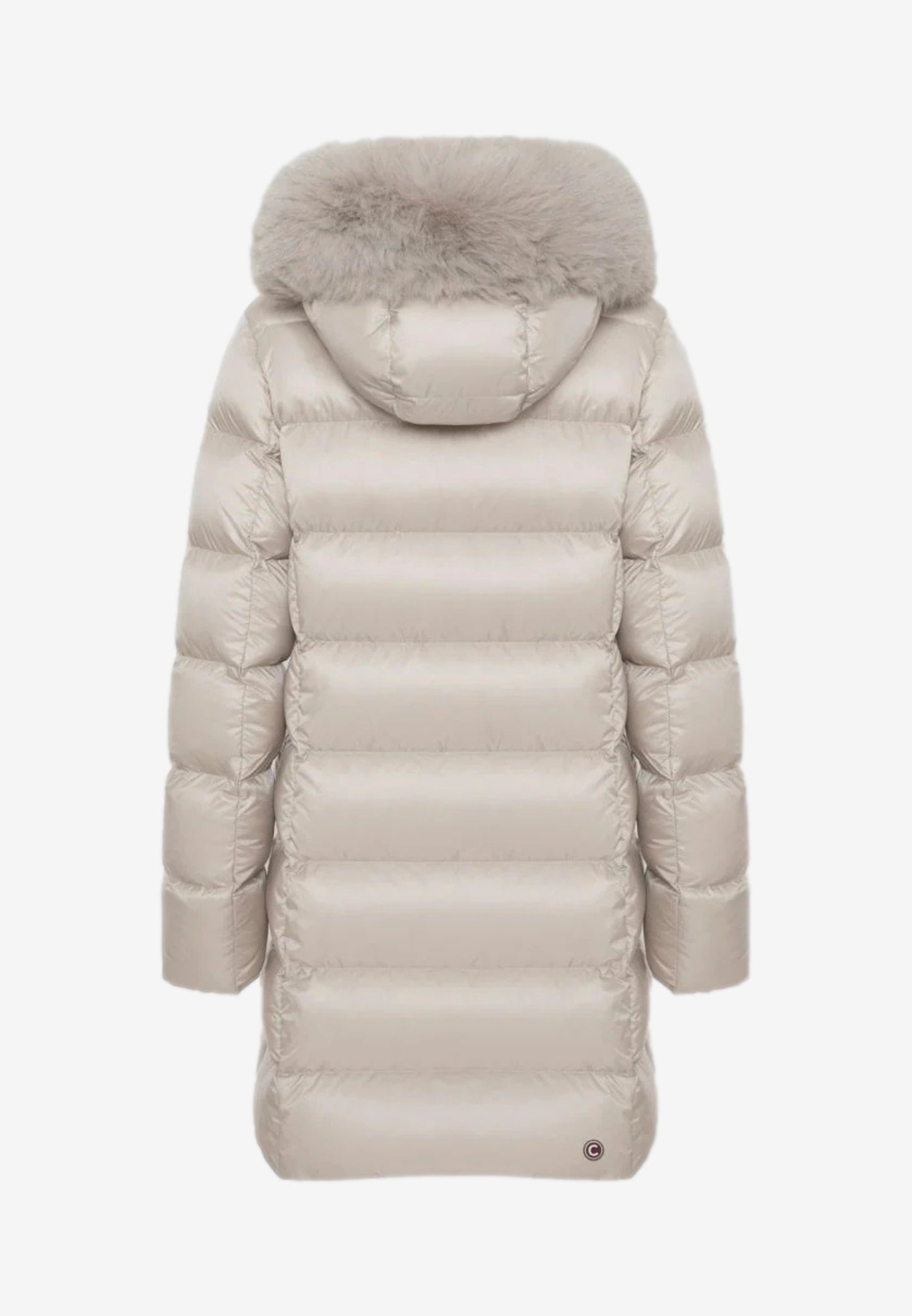 Colmar Piumino da Donna Avorio con Cappuccio e Pelliccia Sintetica