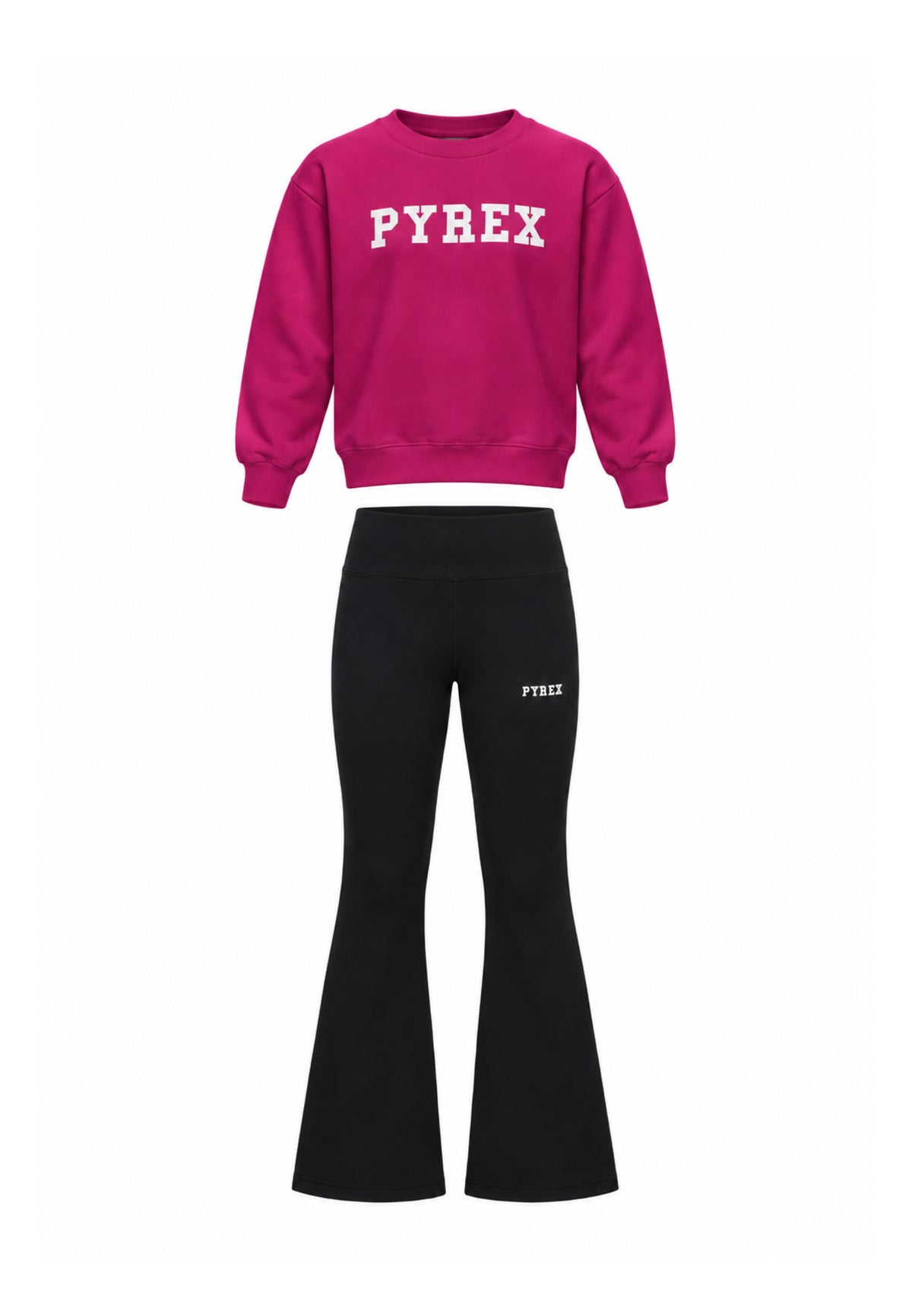 Pyrex COMPLETO AMARANTO CON FELPA E LEGGINGS Bambine e ragazze 26IPK46305.AMARANTO_