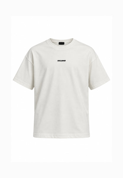 Disclaimer T SHIRT PANNA A MEZZE MANICHE LOGO MAXI RETRO Bambini e ragazzi 26IDK59102.PANNA_