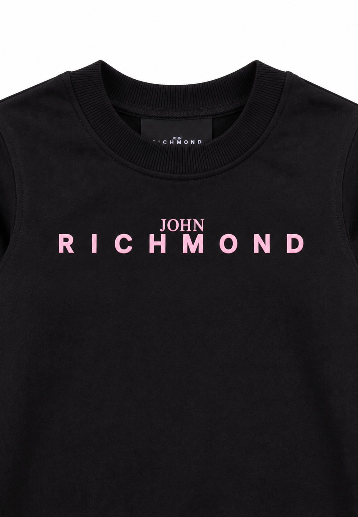 John Richmond TUTA nera A GIROCOLLO CON PANTALONE rosa Bambine e ragazze RGA26019CF.NE_