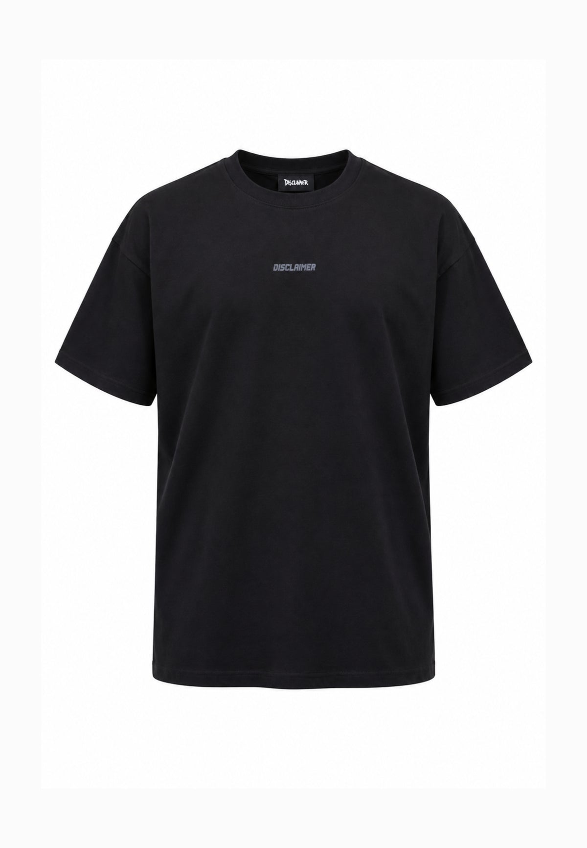 Disclaimer T SHIRT NERA A MEZZE MANICHE LOGO MAXI RETRO Bambini e ragazzi 26IDK59102.NE_
