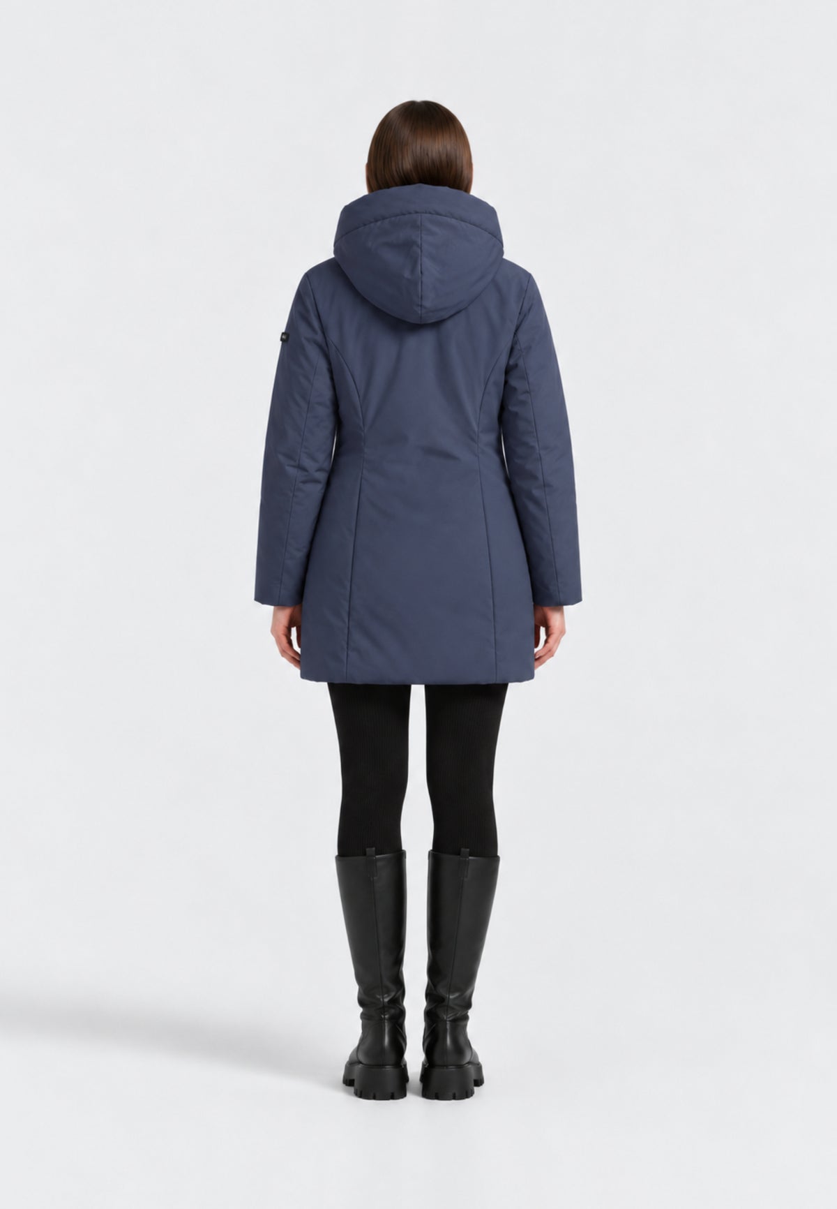 REFRIGIWEAR GIUBBOTTO BLU lungo sagomato Donna LADY TECH/1 JACKET.BLU_