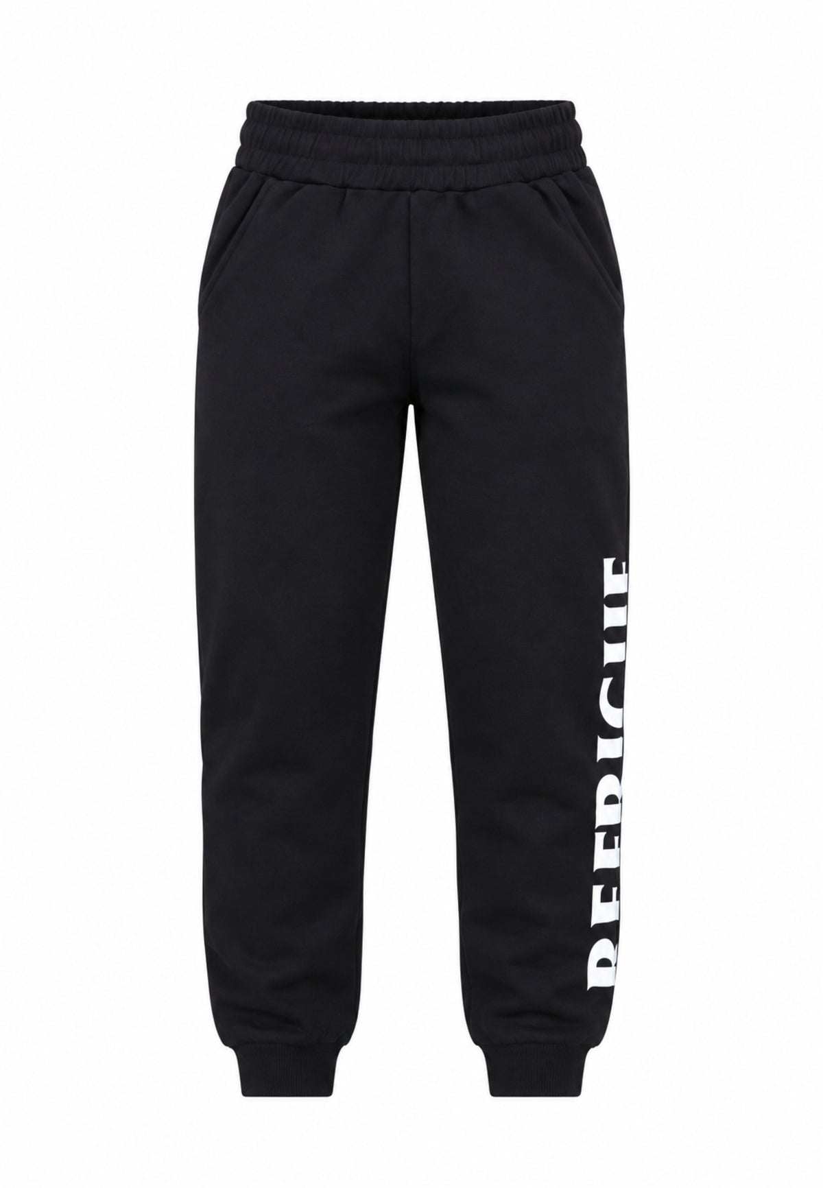 Refrigue FELPA NERA CON ZIP E CAPPUCCIO Bambini e ragazzi 2831T00076.NE_
