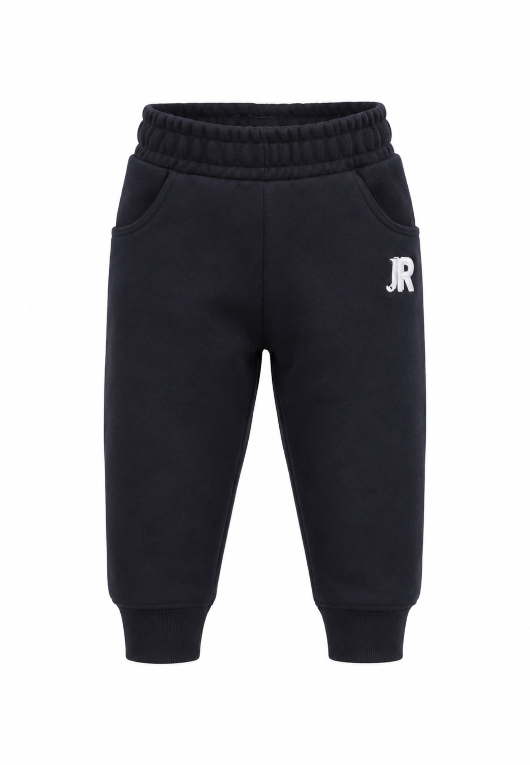 John Richmond tuta panna con pantalone nero e logo piccolo Bambini e ragazzi ria26011cf.bia_