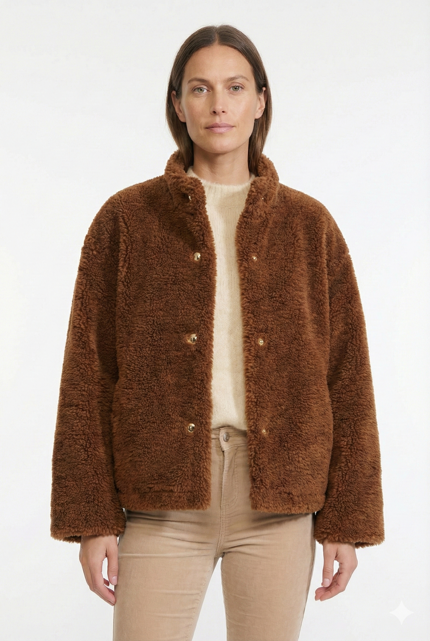 Emme Marella Bomber reversibile Donna Vicenza Cognac
