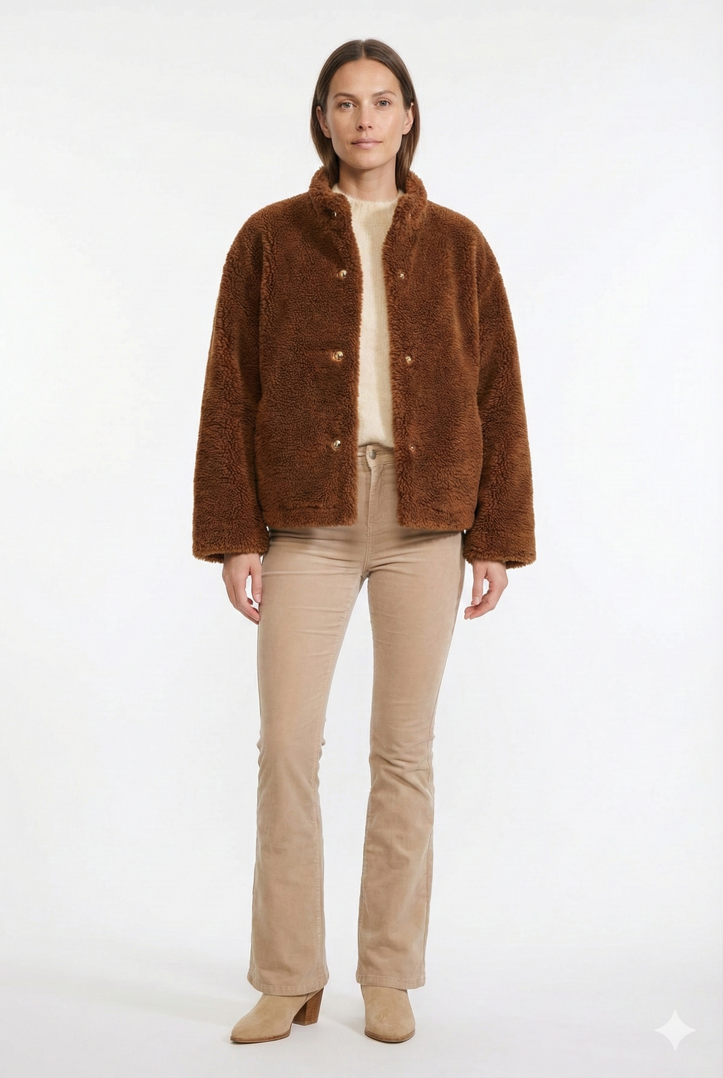 Emme Marella Bomber reversibile Donna Vicenza Cognac