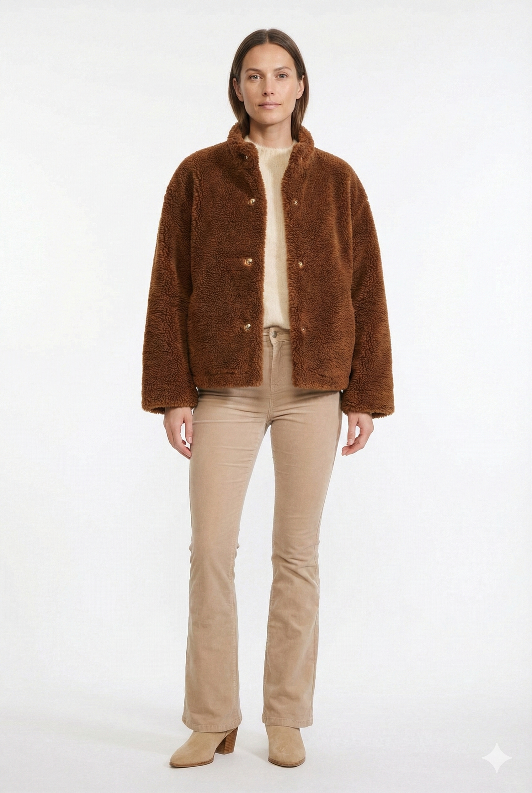 Emme Marella Bomber reversibile Donna Vicenza Cognac