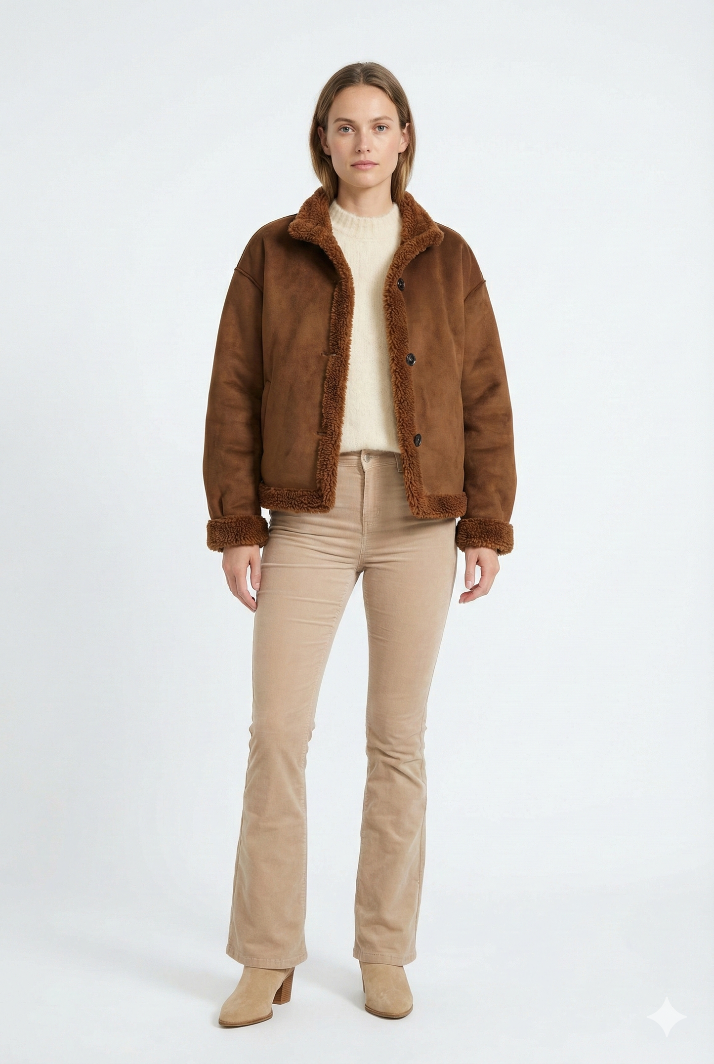 Emme Marella Bomber reversibile Donna Vicenza Cognac
