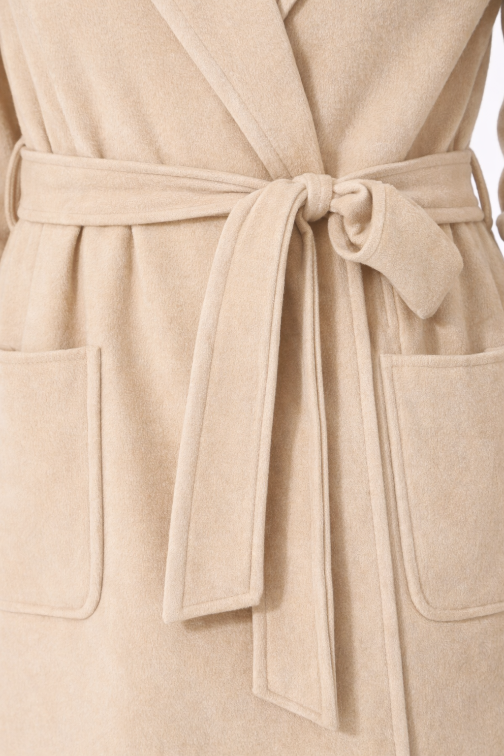 Emme Marella Cappotto Donna Oblato Cammello