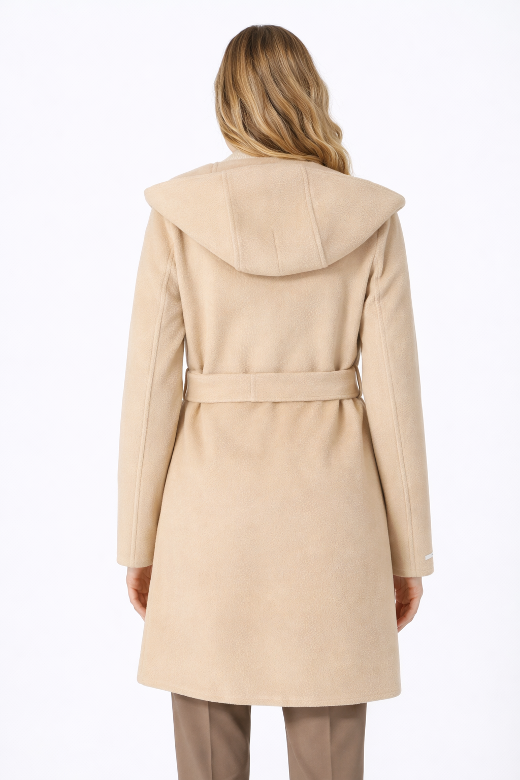 Emme Marella Cappotto Donna Oblato Cammello
