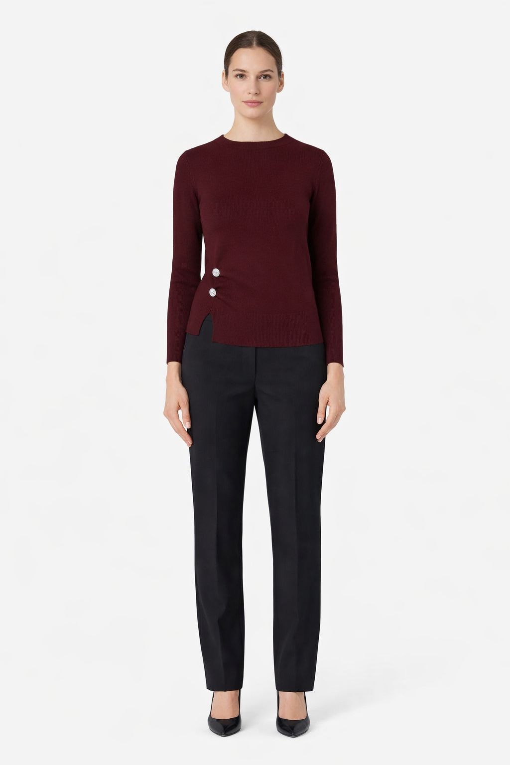 Emme Marella Maglia Donna Damiana Bordeaux