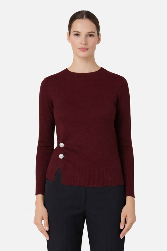 Emme Marella Maglia Donna Damiana Bordeaux