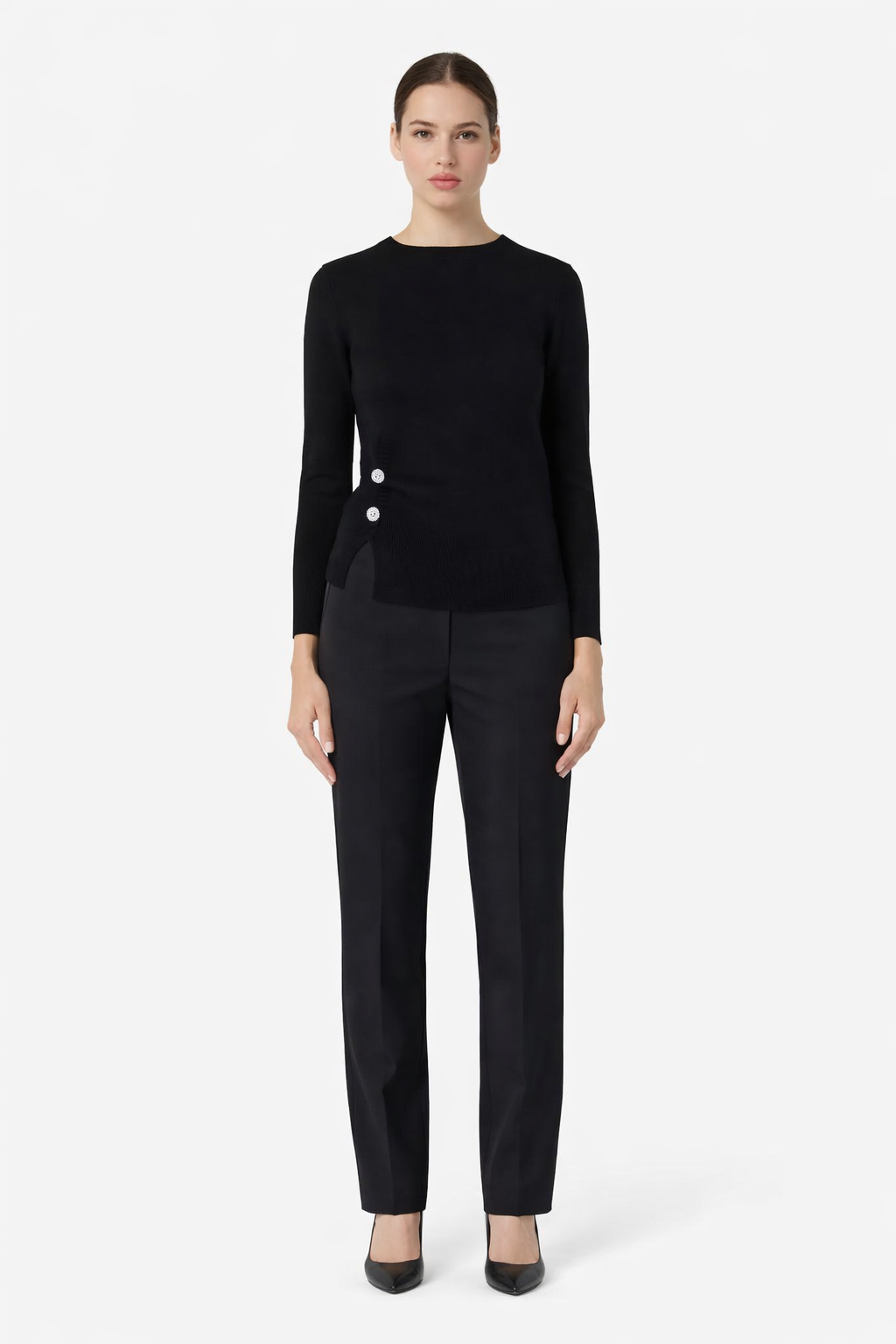 Emme Marella Maglia Donna Damiana Nero