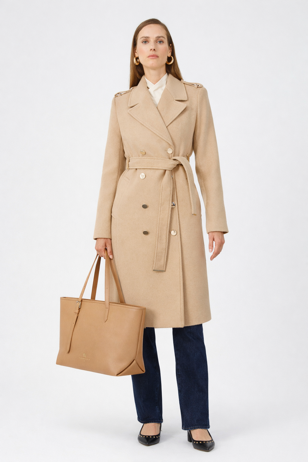 Emme Marella Maxi shopper Donna Emma Cammello