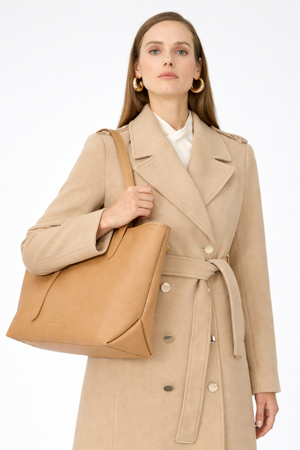 Emme Marella Maxi shopper Donna Emma Cammello