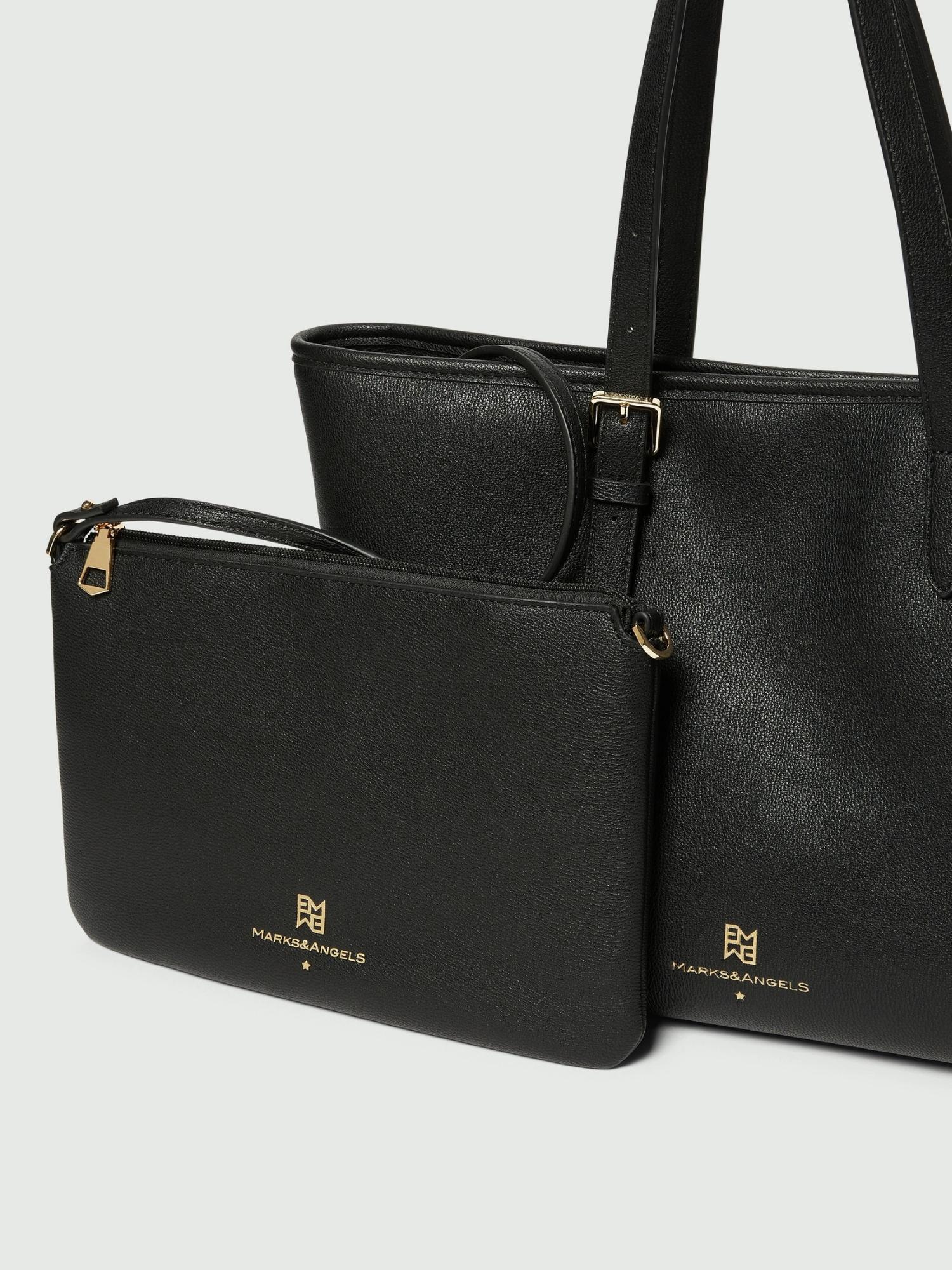 Emme Marella Maxi shopper Donna Emma Nero