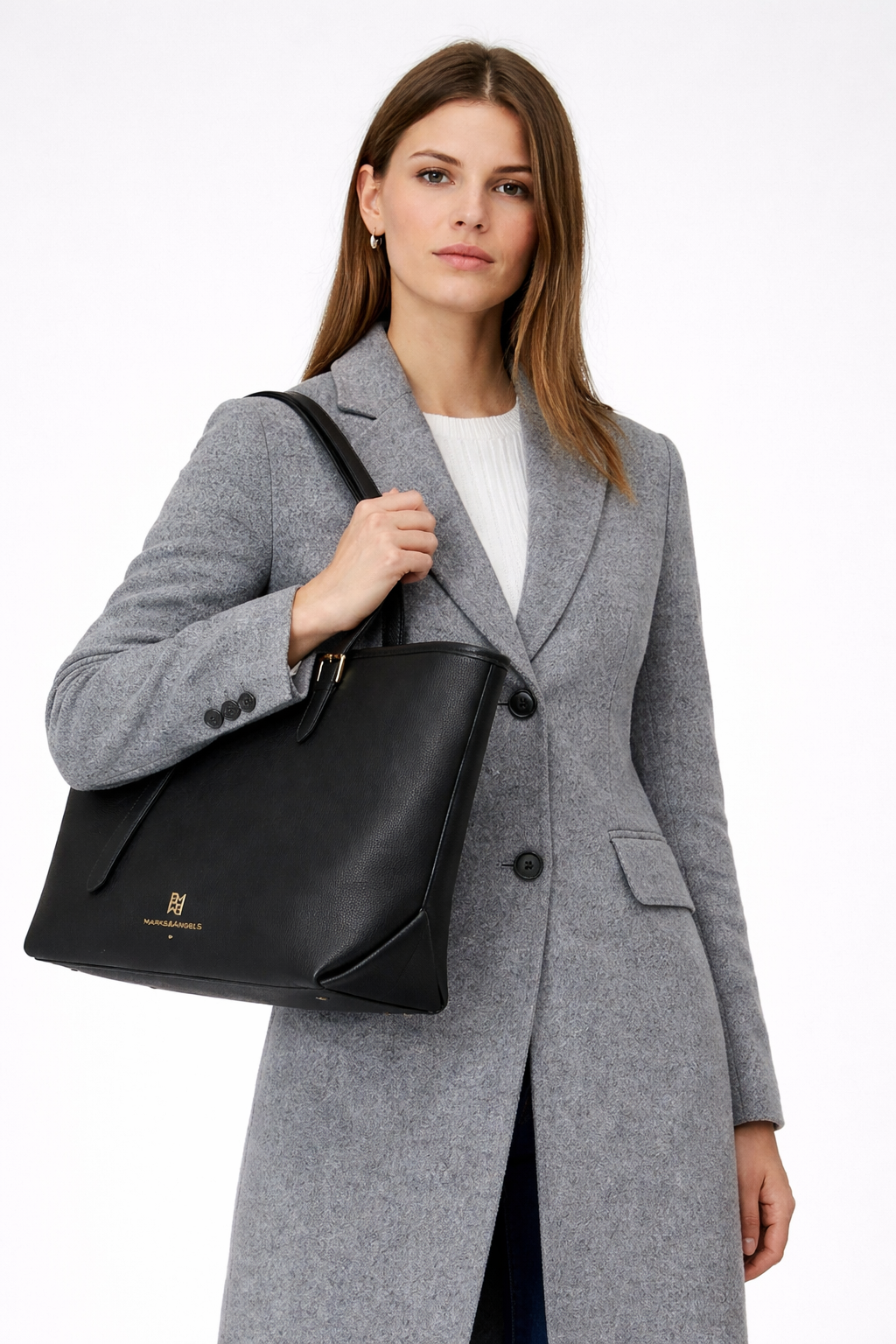 Emme Marella Maxi shopper Donna Emma Nero