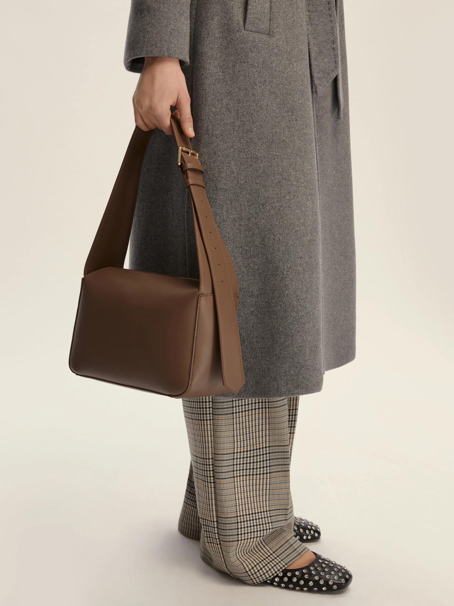 Emme Marella Borsa a spalla Donna Alato Marrone