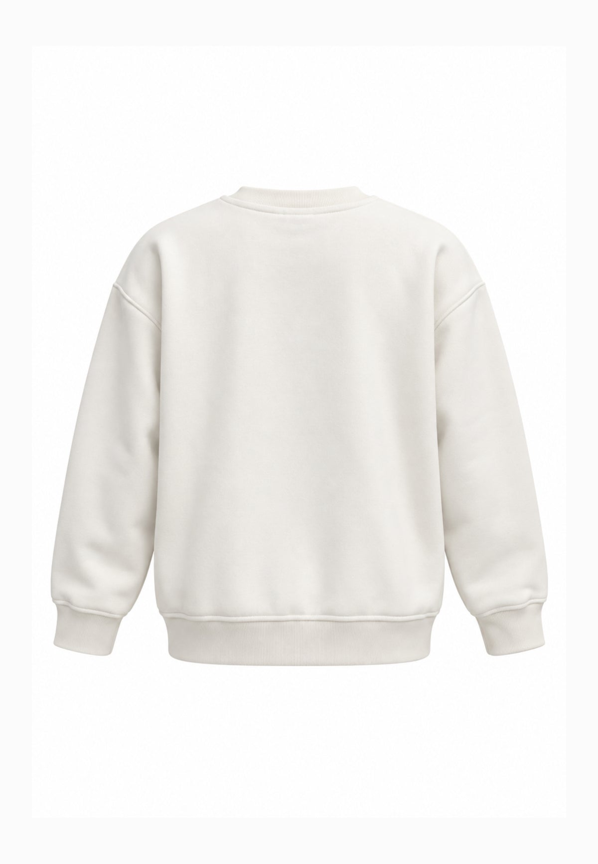 BARROW Felpa PANNA GIROCOLLO CON LOGO Bambini e ragazzi F6BKJUSW039.PANNA_