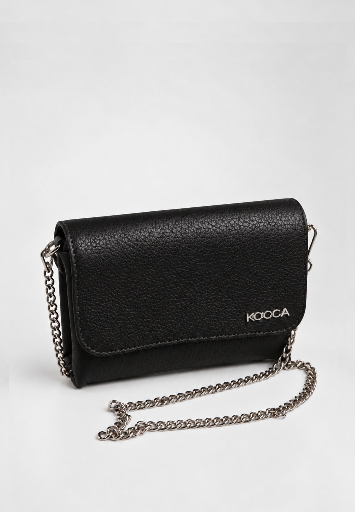 Kocca borsa NERA con tracolla a catenina e manico Bambine e ragazze yenna.ne_
