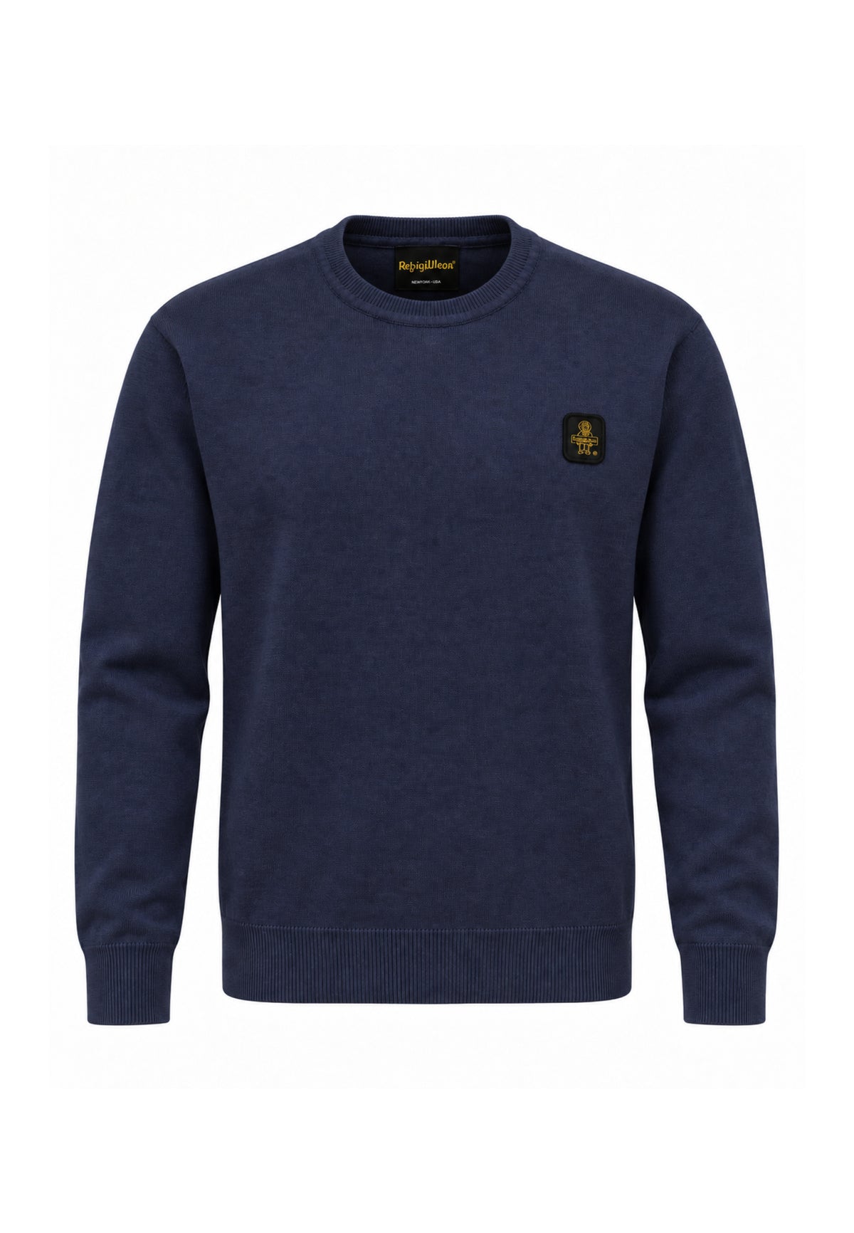 REFRIGIWEAR MAGLIA GIROCOLLO SLIM FIT CON LOGO PATCH Bambini e ragazzi R2101MW26_