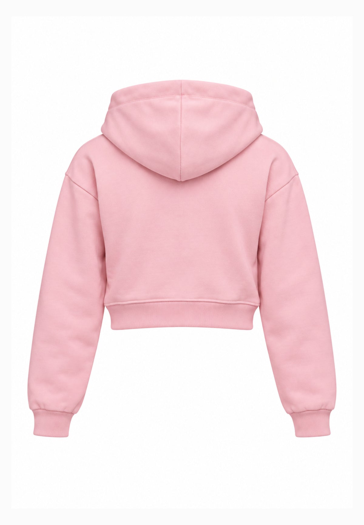 Disclaimer completo rosa felpa con cappuccio crop Bambine e ragazze 26IDK59206.ROSA_
