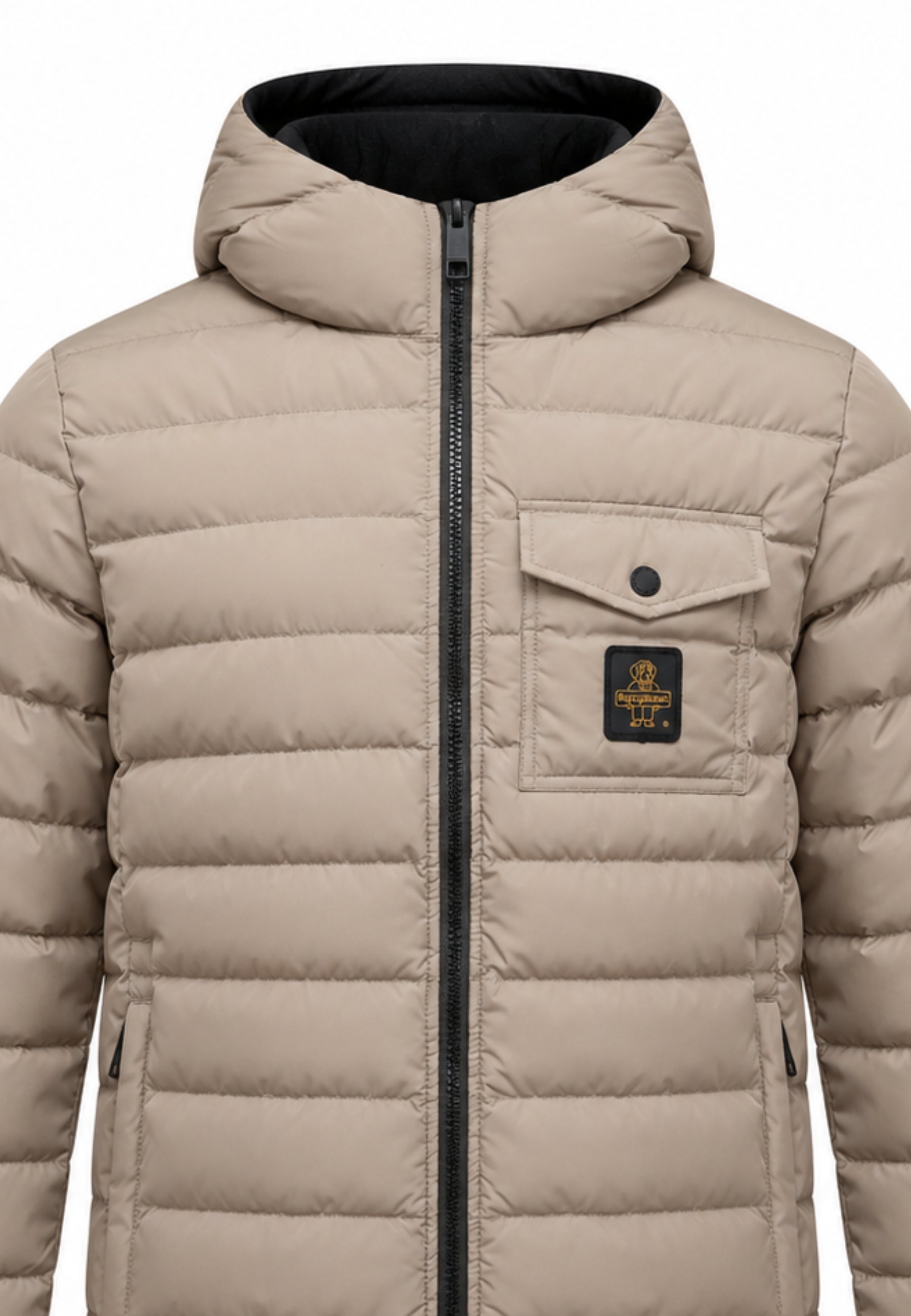 REFRIGIWEAR GIUBBOTTO BEIGE TRAPUNTATO LEGGERO Uomo HUNTER JACKET.BEIGE_