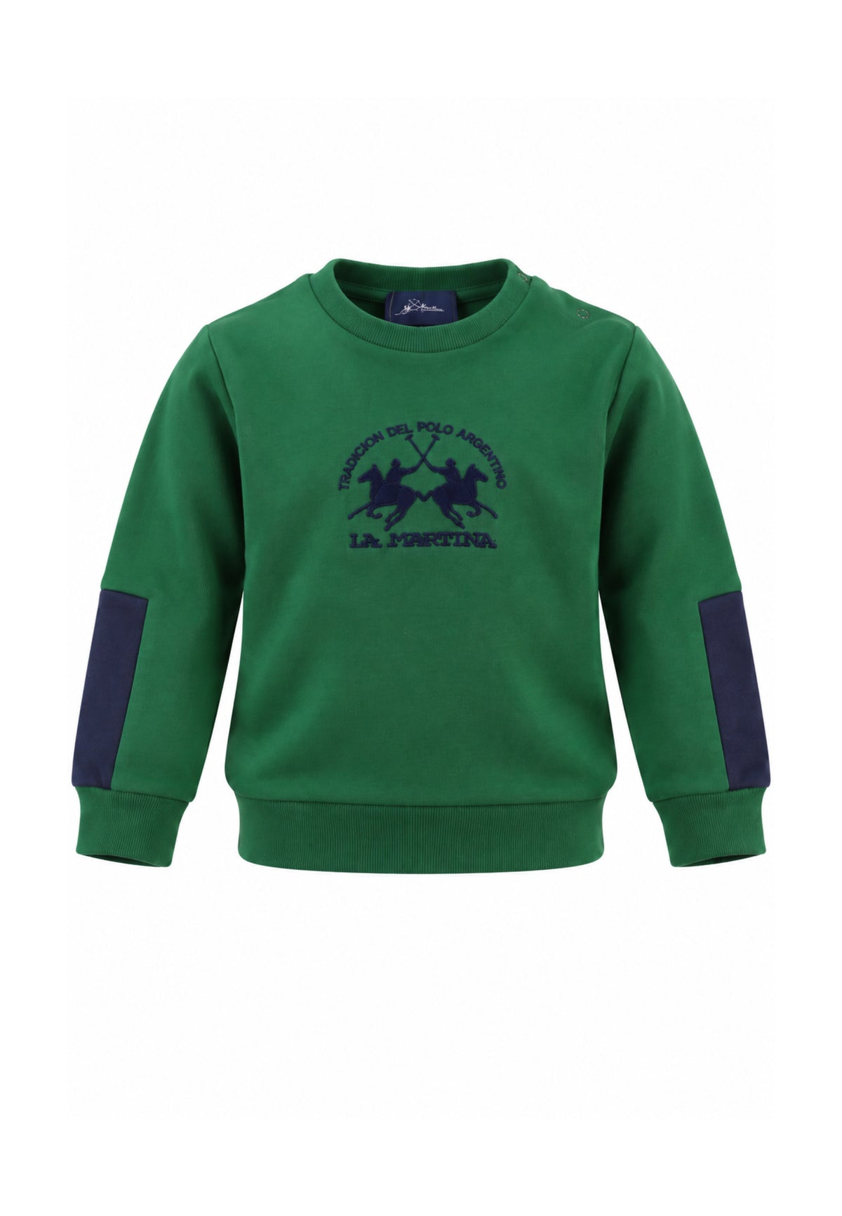 LA MARTINA TUTA VERDE CON FELPA GIROCOLLO Bambini e ragazzi MAB0079.VER_
