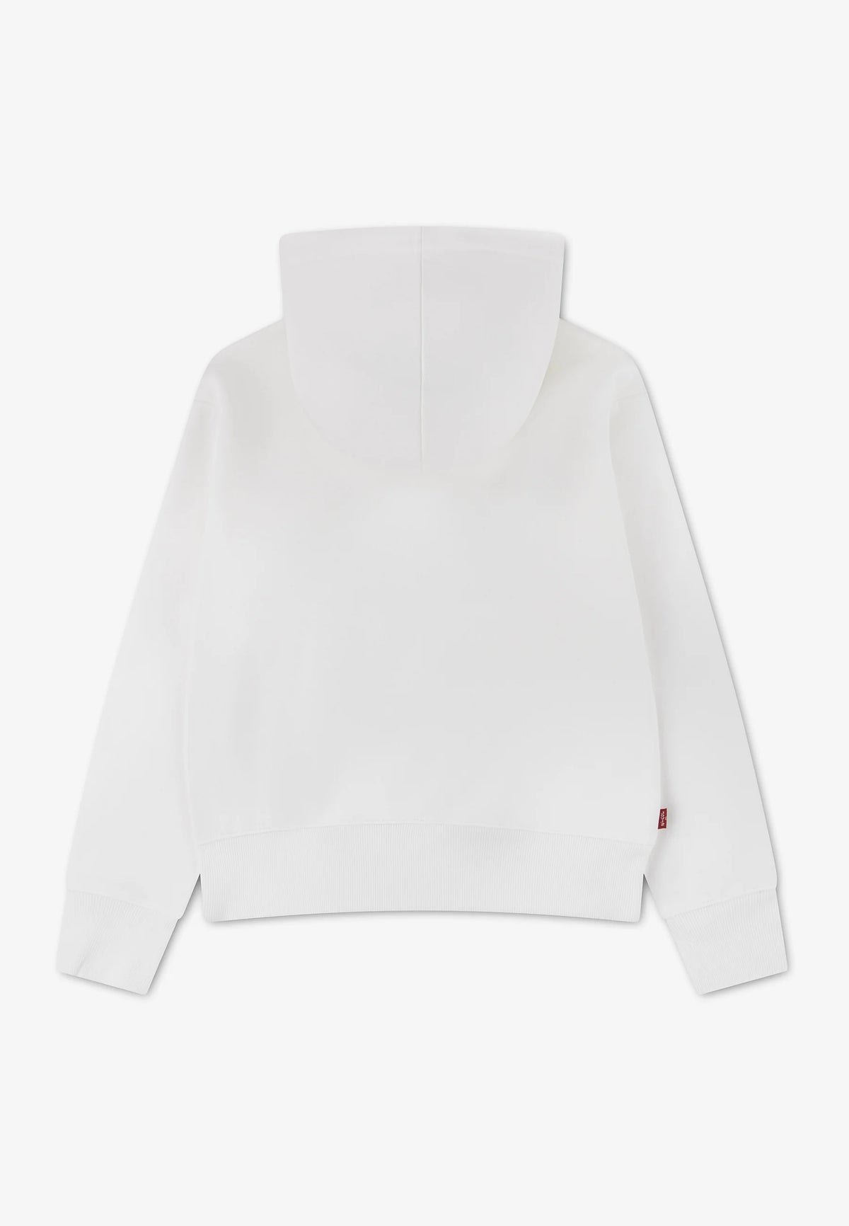 Levi's FELPA CON CAPPUCCIO BIANCA LOGO PICCOLO TESSUTO FELPATO Bambini e ragazzi 4ER942-W1T.BIA_