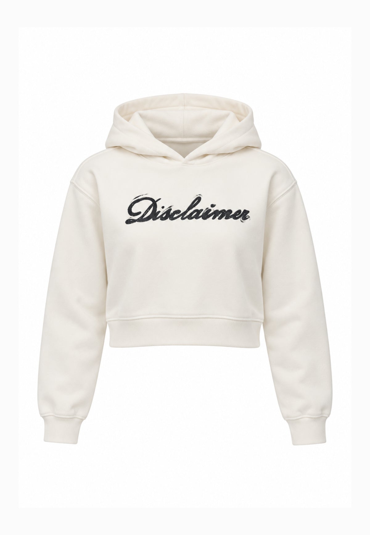 Disclaimer completo panna con felp CROP CON CAPPUCCIO E LEGGINGS Bambine e ragazze 26IDK59206.PANNA_