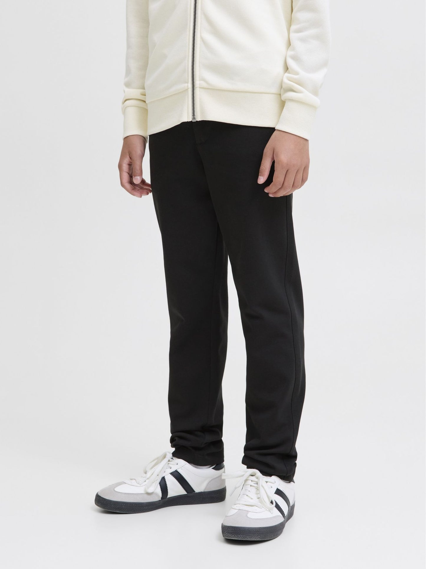 Jack & Jones pantalone nero con laccio a sigaretta Bambini e ragazzi 12283423.NE_