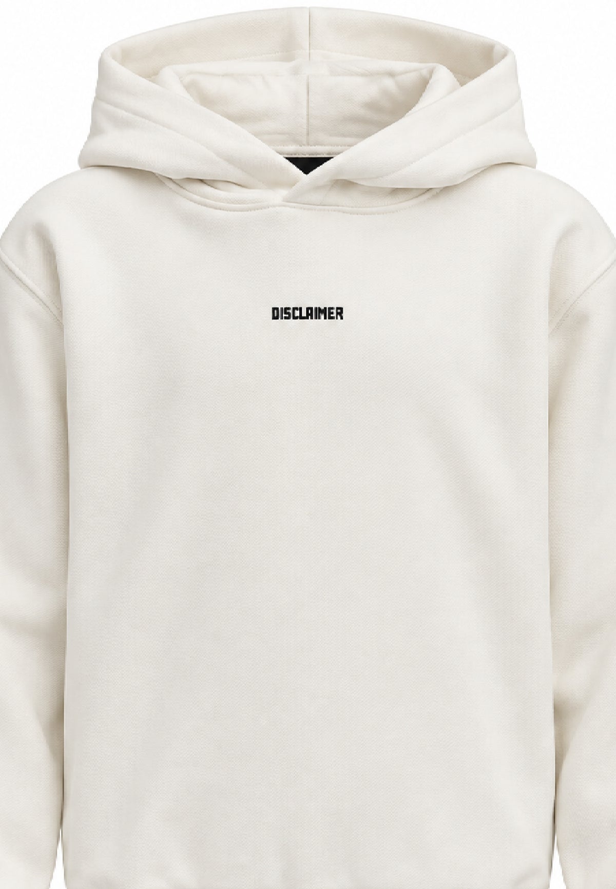 Disclaimer FELPA PANNA CON CAPPUCCIO E MAXI LOGO SUL RETRO Bambini e ragazzi 26IDK59101.PANNA_