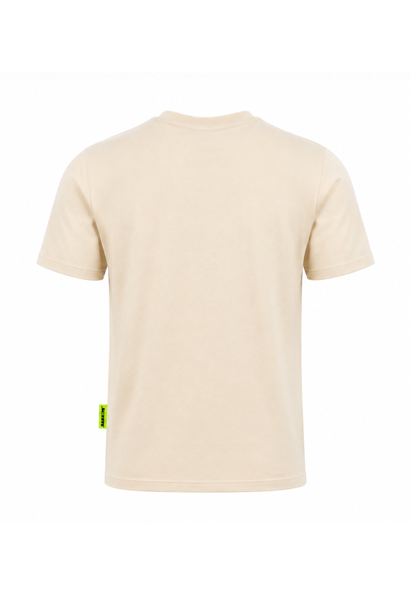 BARROW T SHIRT PANNA A MEZZE MANICHE CON STAMPA ORSO Bambini e ragazzi F6BKJUTH027.PANNA_