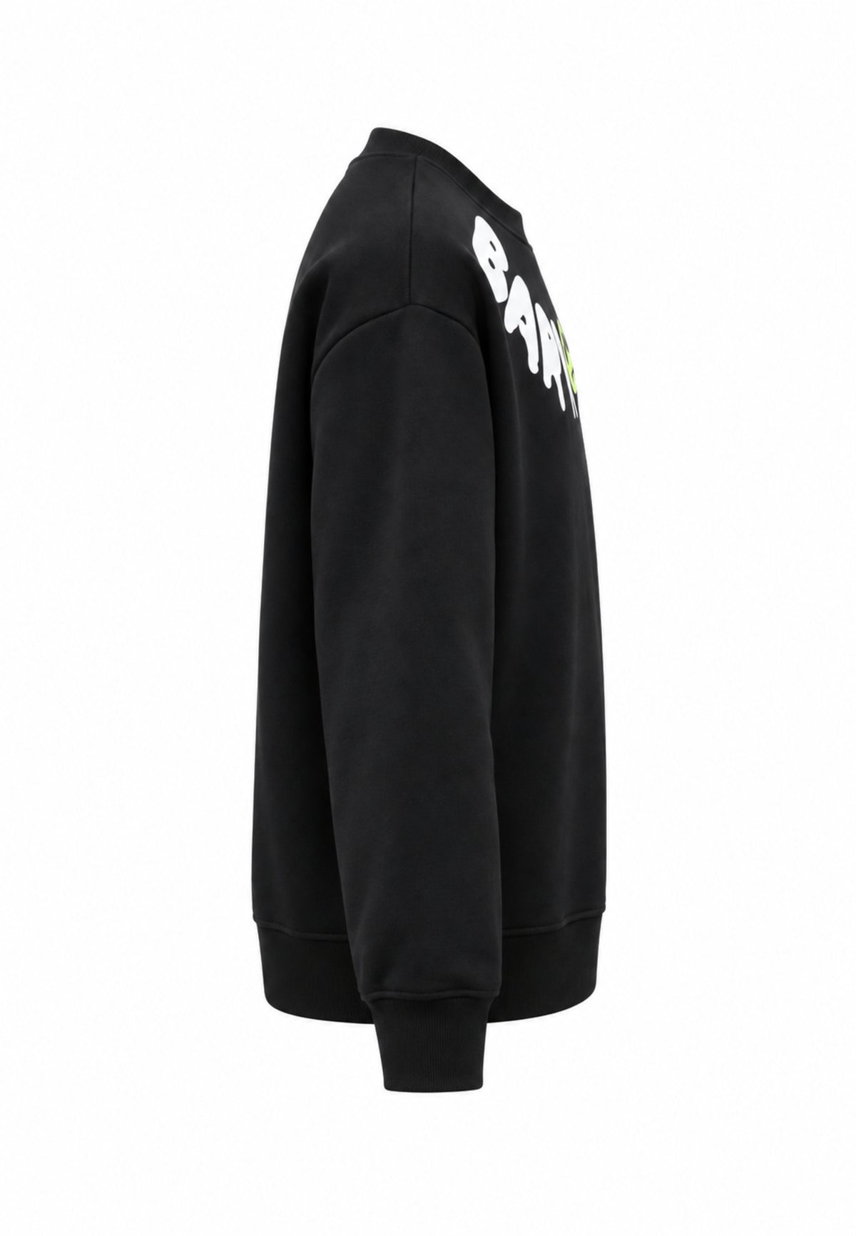 BARROW Felpa NERA A GIROCOLLO CON LOGO Bambini e ragazzi F6BKJUSW039.NE_