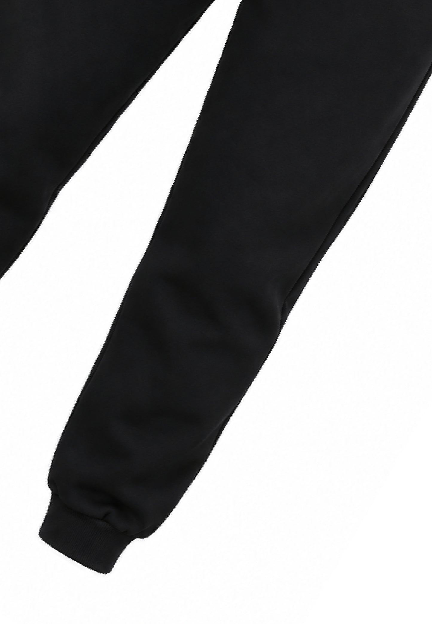 ICON PANTALONE nero FELPA con logo lucido tono su tono elastico caviglia Bambini e ragazzi ibsp001530.ne_