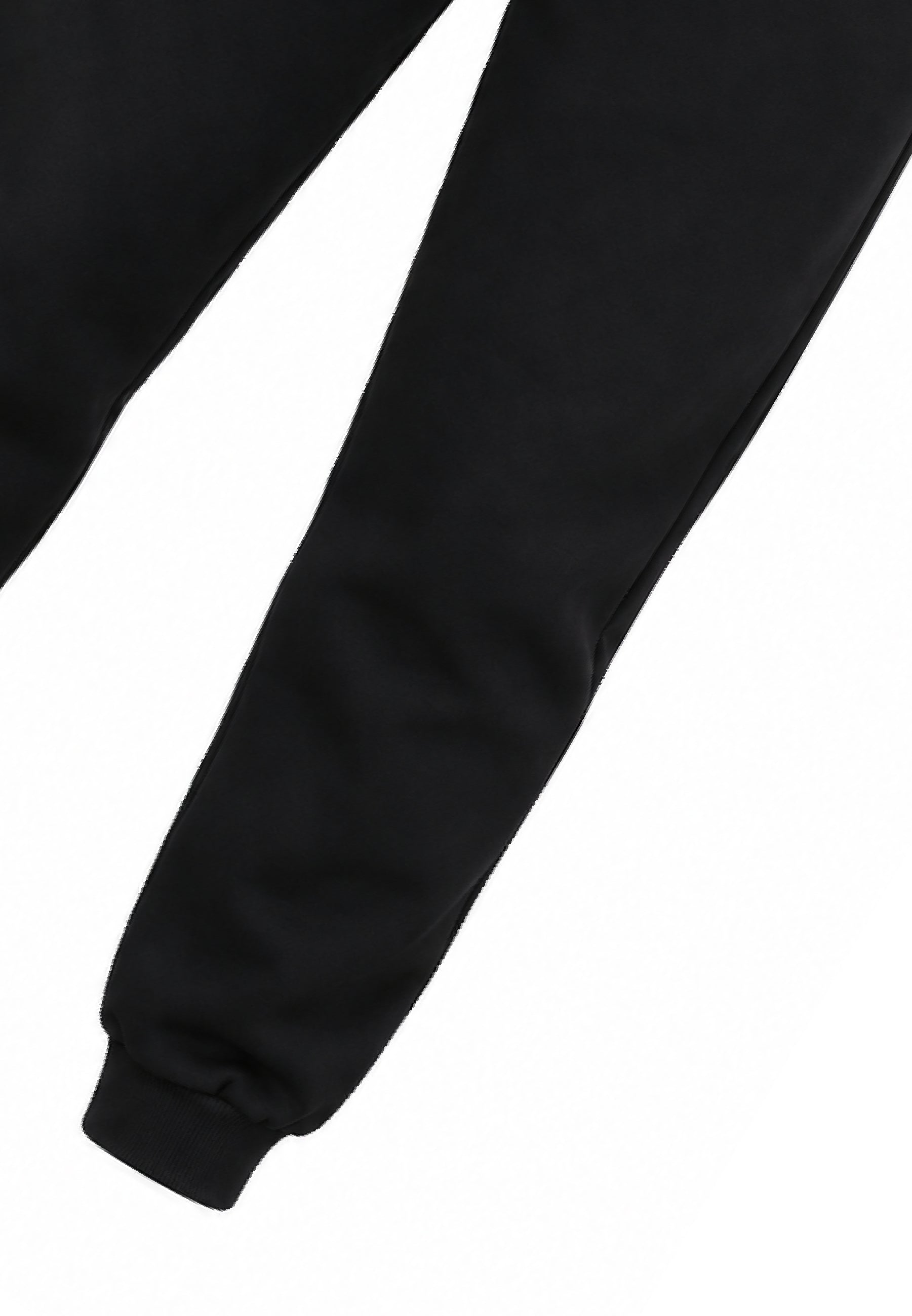 ICON PANTALONE nero FELPA con logo lucido tono su tono elastico caviglia Bambini e ragazzi ibsp001530.ne_