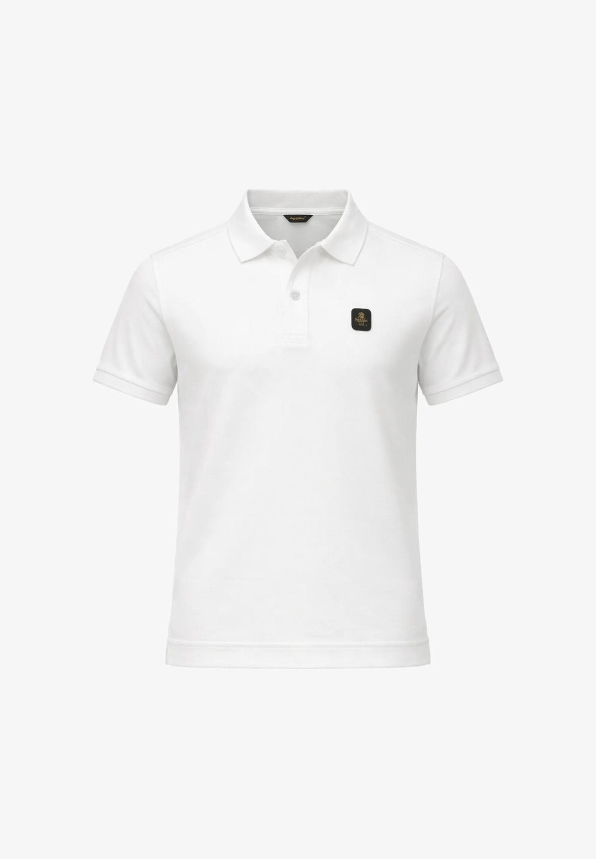 REFRIGIWEAR refrigiwear polo bianca logo patch bambino maniche corte r1523ts26_ R1523TS26_- R1523TS26_