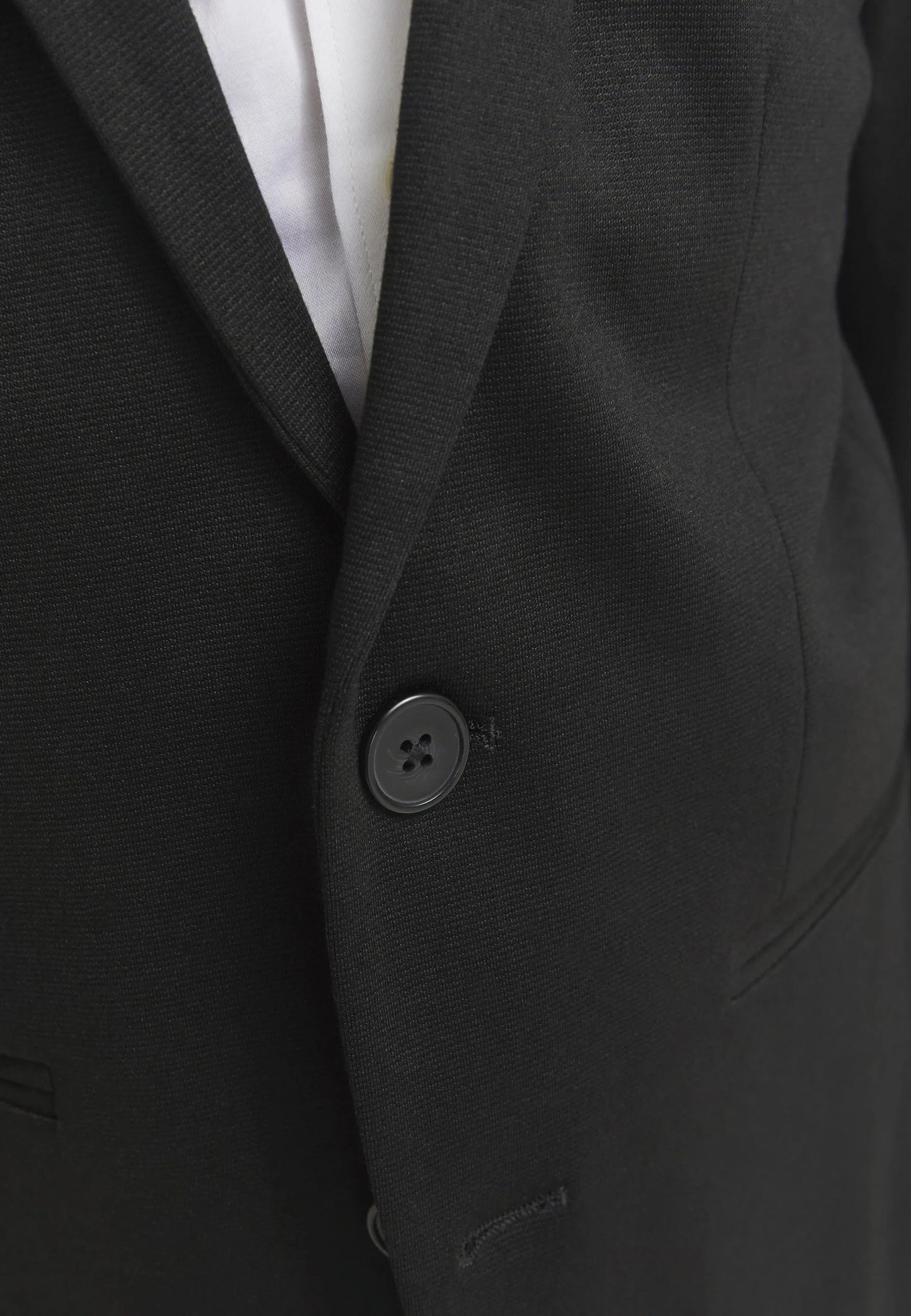 Jack & Jones Blazer nero elegante punto lana Bambini e ragazzi 12266478.NE_