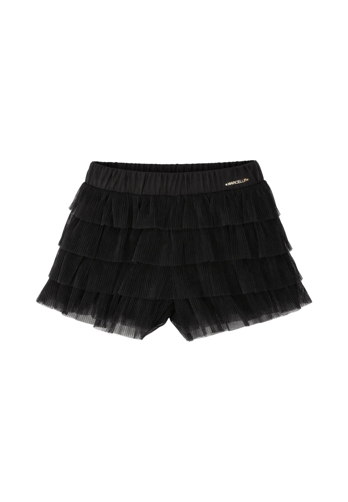Marc Ellis Completo Nero Con Top Monospalla e Short Bambina 2924+2925_